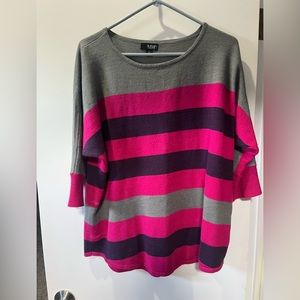 ANA Womens sweater top. 3/4 sleeves